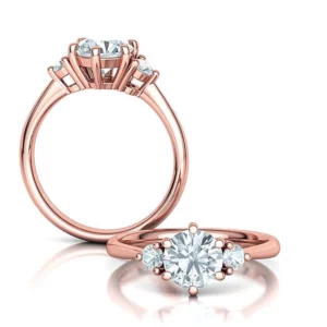 3 Stone Mia Engagement Ring