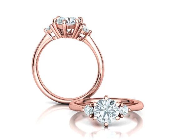 3 Stone Mia Engagement Ring