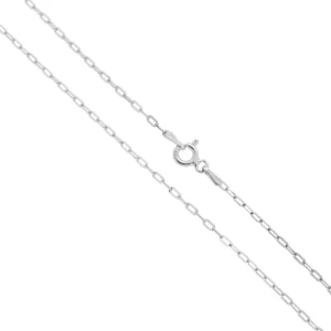 Sterling Silver 1,5mm Rectangular Chain