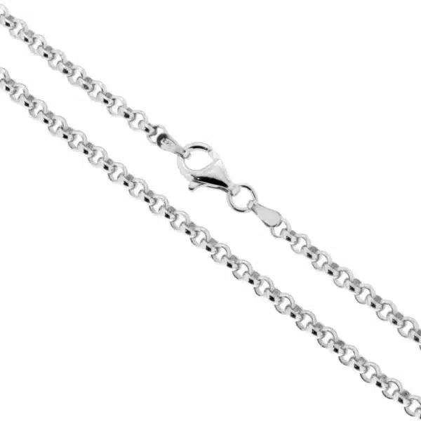 Sterling Silver 3,3mm Rolo Chain