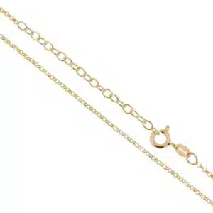 Sterling Silver 1,5mm Rolo Chain