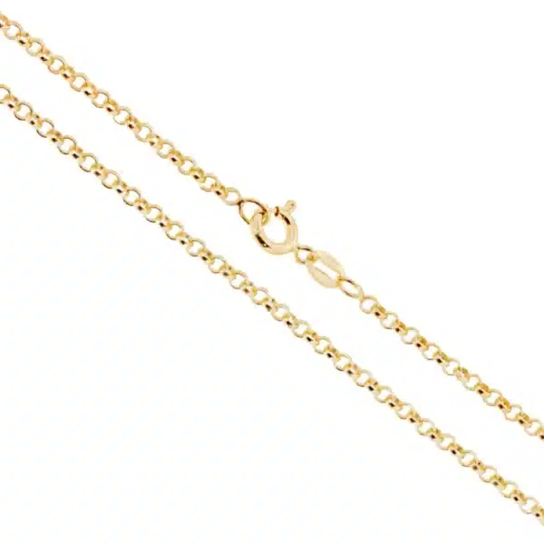 Sterling Silver 2,3mm Rolo Chain