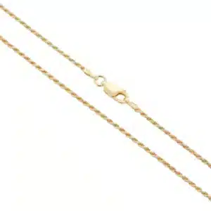Sterling Silver 1.4mm Rope Chain