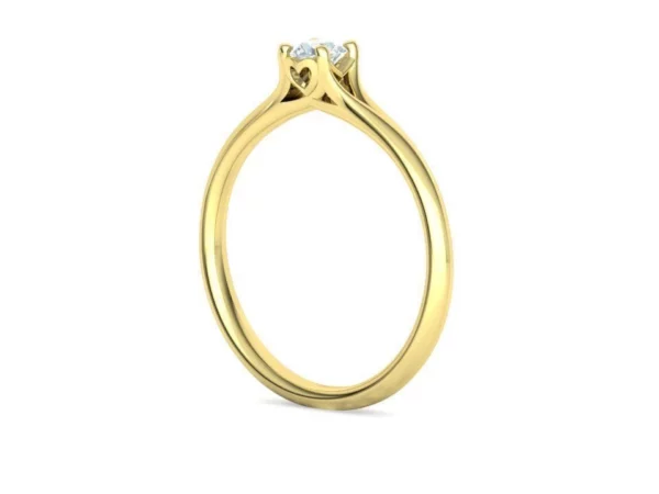 Aria Solitaire Promise Ring