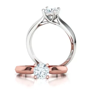 Avery Solitaire Engagement Ring Trellis Ring
