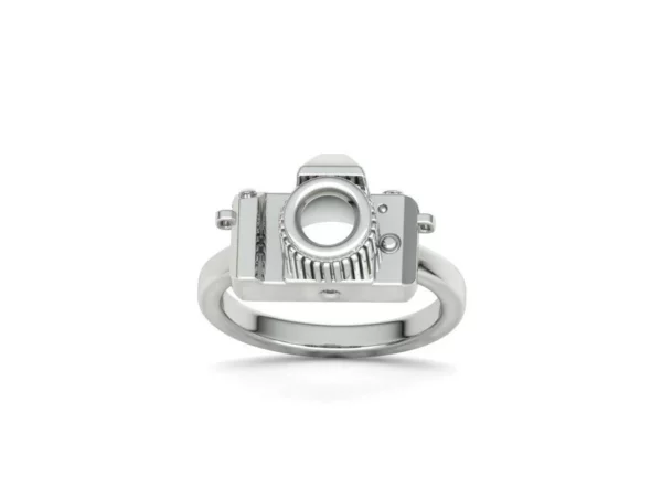 Camera Gold Ring Own Design