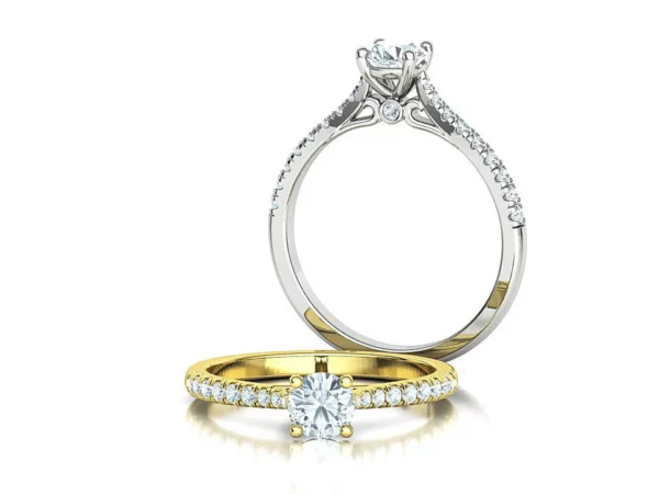 Delicate Solitaire Camila Engagement Ring