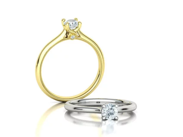 Lily Solitaire Engagement Ring