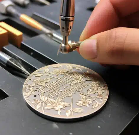 Jewelry laser engraving