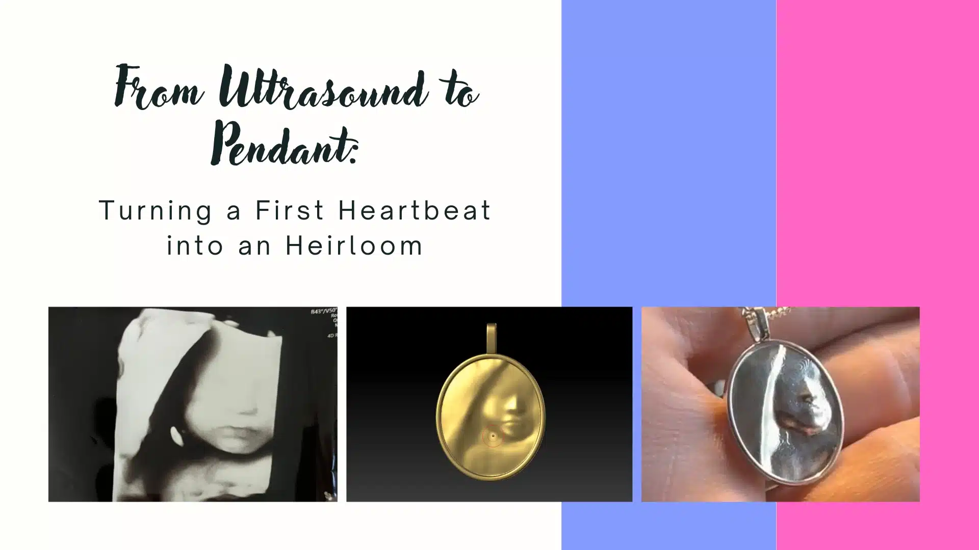 ultrasound pendant jewellery