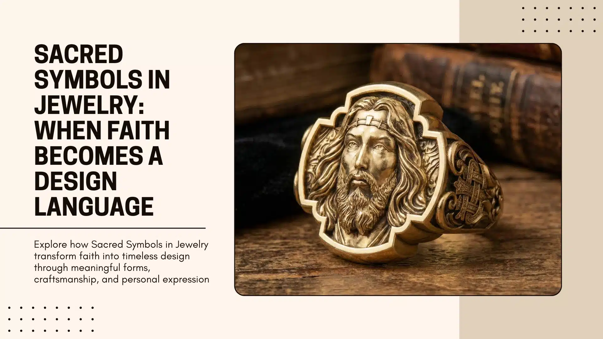 Sacred Symbols in Jewelry: When Faith Becomes a Design Language